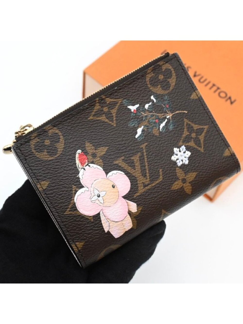 Louis Vuitton Monogram Bifold Wallet Portefeuille Lisa Vivienne
